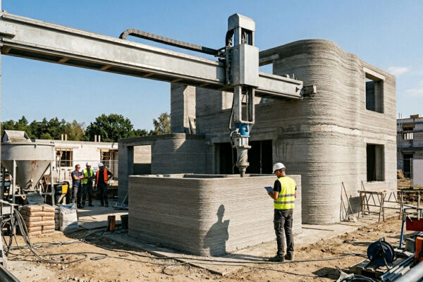 Tajlandia Wprowadza Ekologiczne Budownictwo: Modułowy Budynek 3D z Niskoemisyjnego Betonu